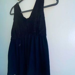 Forever 21 black tank top/blouse